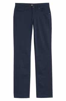 PAIGE Normandie Slim Straight Leg Twill Pants