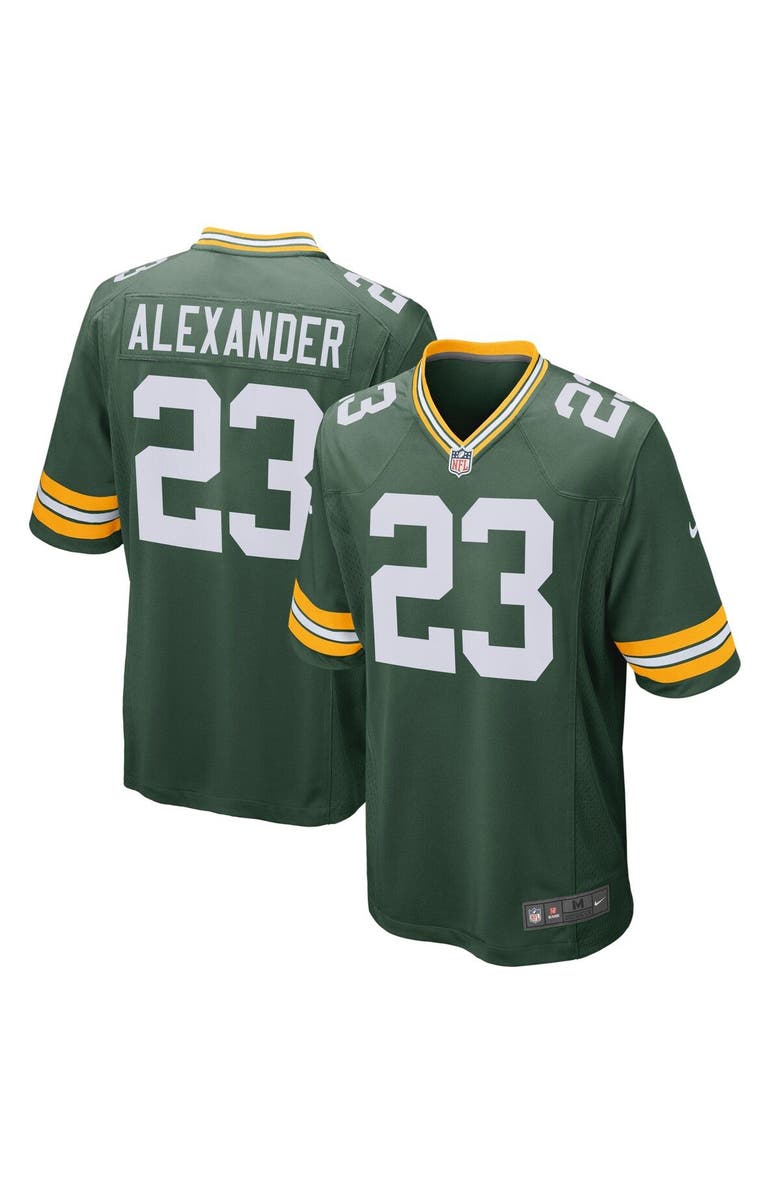 Nike Men's Nike Jaire Alexander Green Green Bay Packers Game Team Jersey, Alternate, color, 