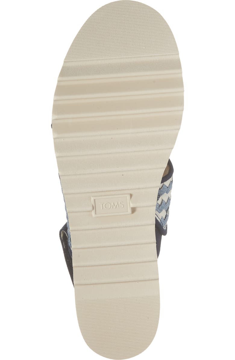TOMS Dicros Slingback Sandal, Alternate, color, Blue