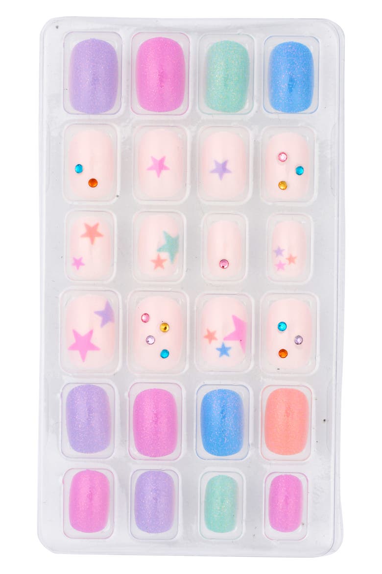 Kids' Carnival Press-On Nails, Alternate, color, MULTI