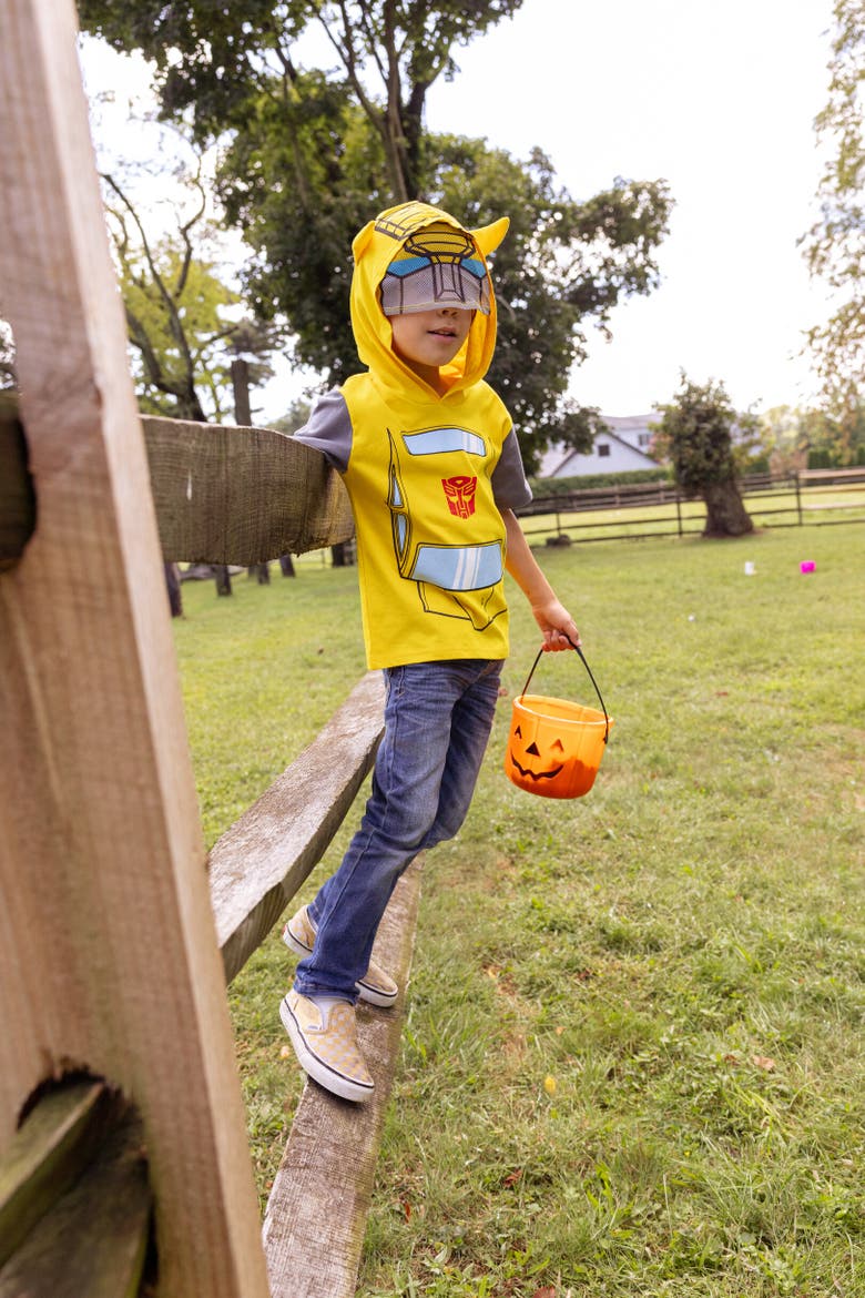 Cosplay Hooded T-Shirt, Alternate, color, Bumblebee Yellow