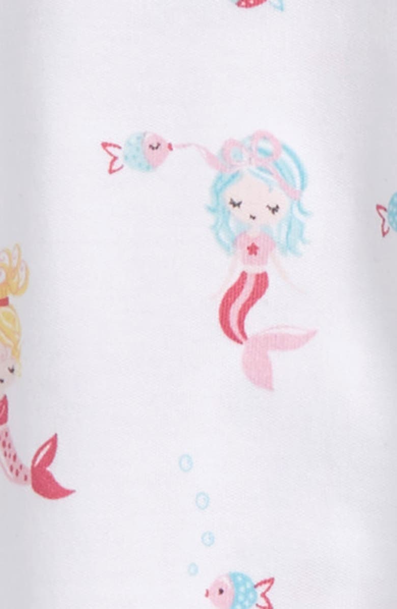 Kissy Kissy Mermaid Glamour Print Ruffle Tank & Shorts Set, Alternate, color,