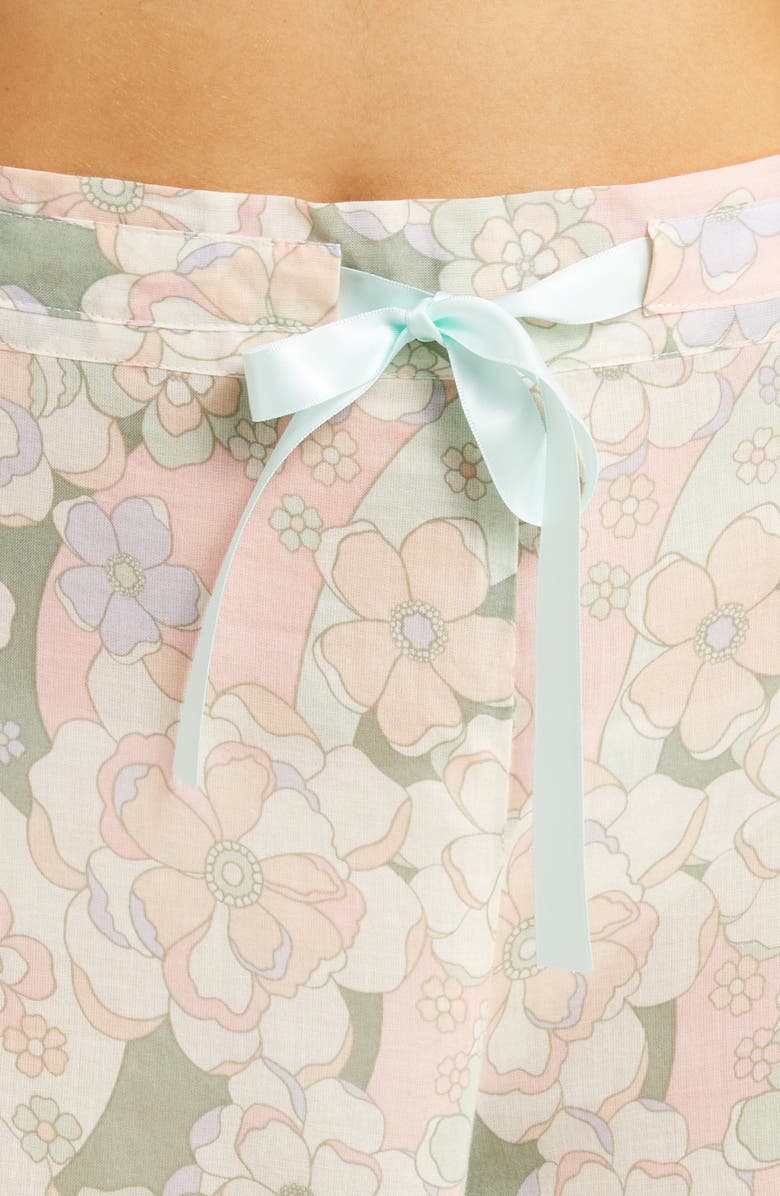 Papinelle Phoebe Floral Print Cotton Voile Pajamas, Alternate, color, 