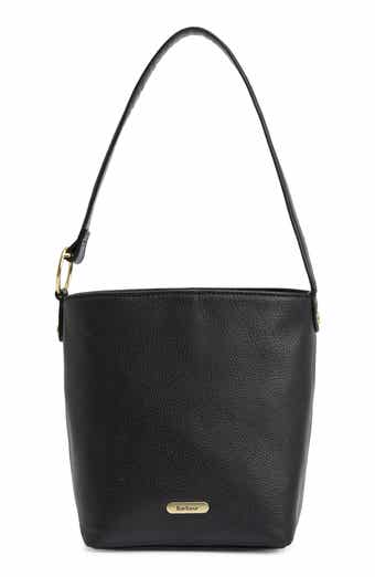Cedar Leather Bucket Tote