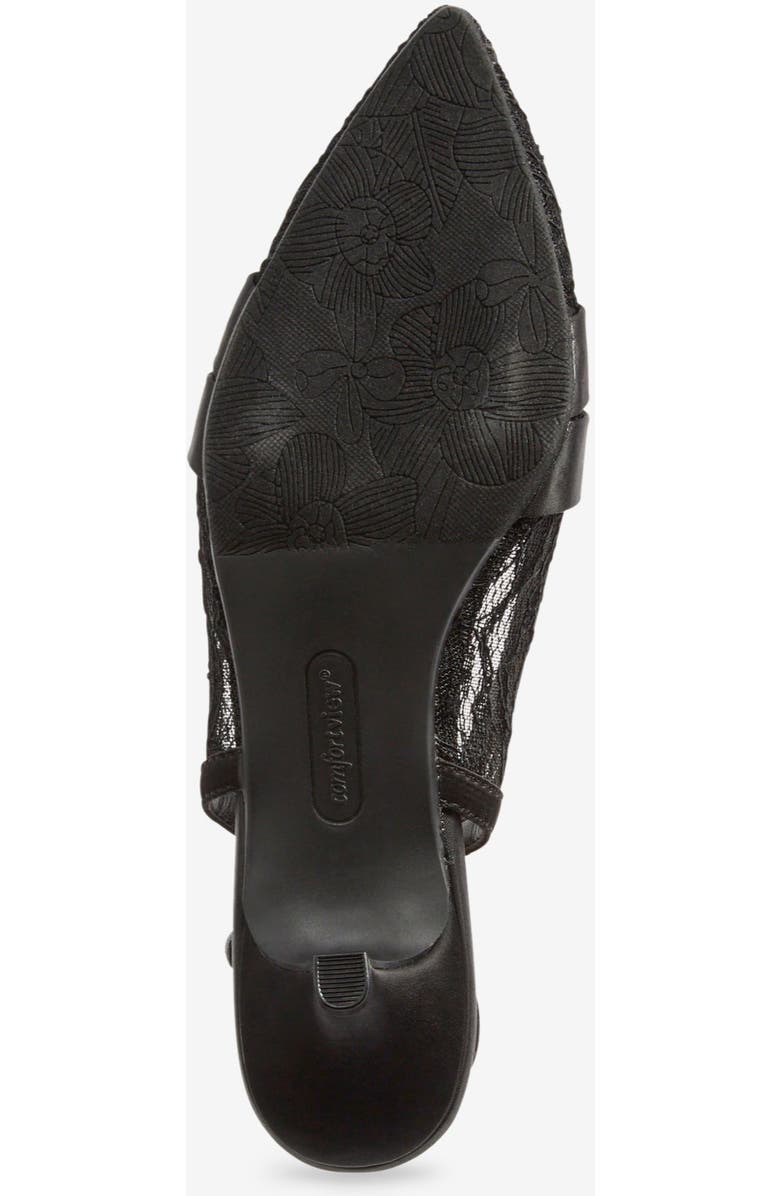 Comfortview The Poppy Slingback, Alternate, color, Black Lace