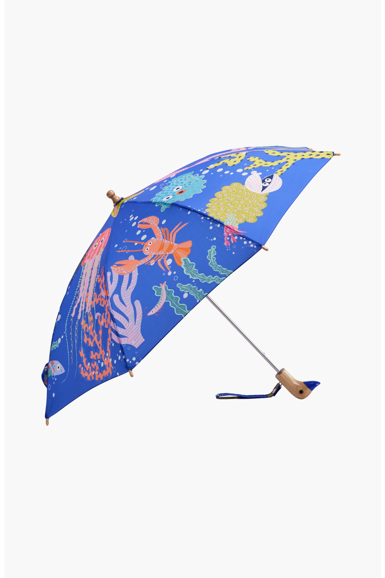 Meri Meri Duckling Kids' Umbrella, Alternate, color, Under The Sea