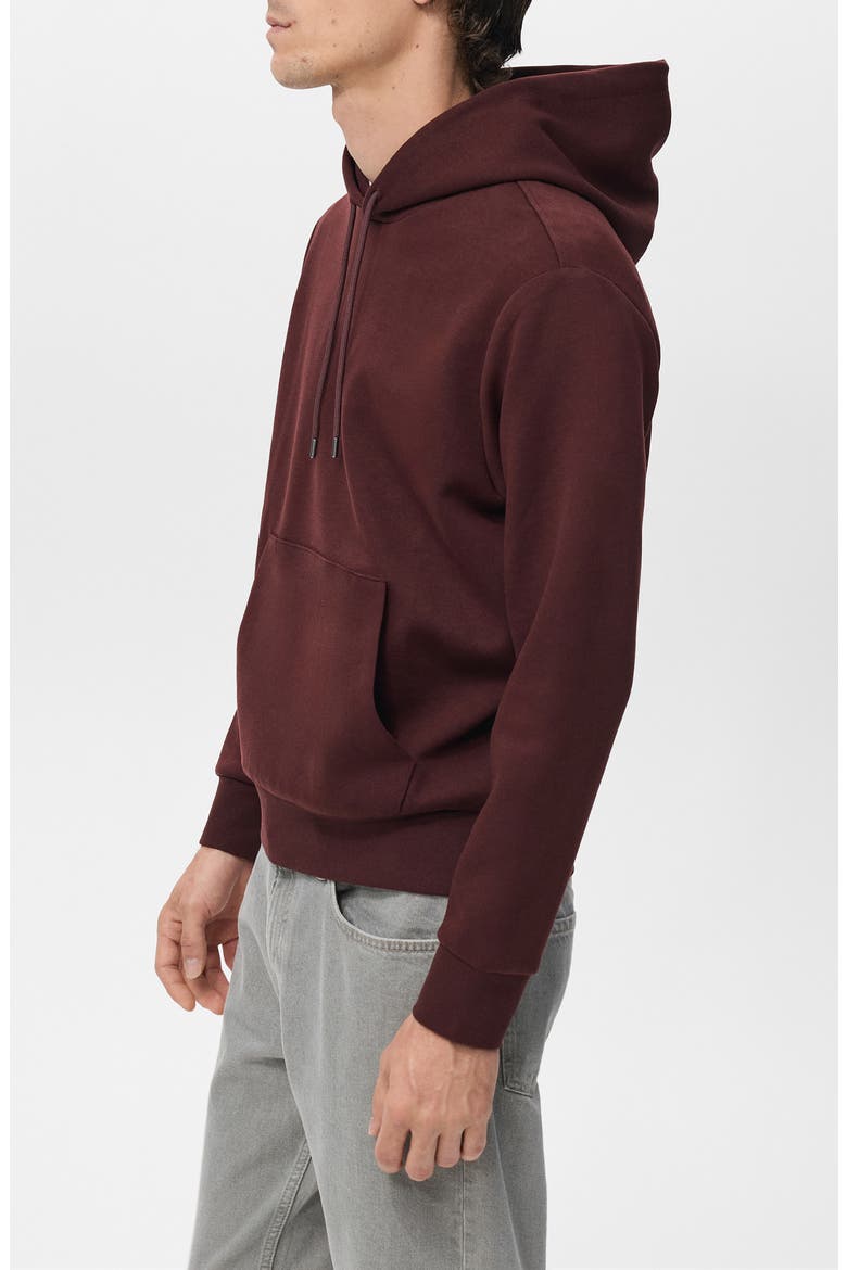 Regular Fit Hoodie, Alternate, color, WINE