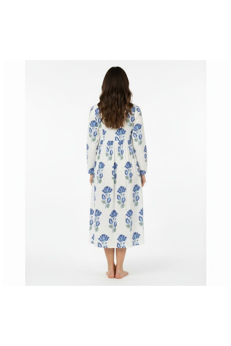 St Barth Womens Kaftan, Alternate, color, Blue