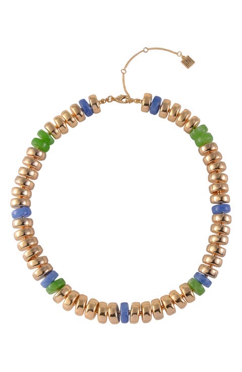 Disc Collar Necklace