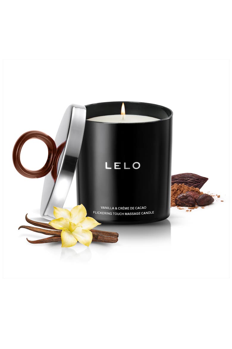 Flickering Touch Massage Candle, Alternate, color, VANILLA CACAO