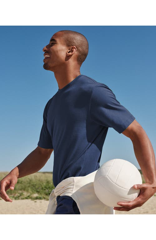 Lands' End Super-t Short Sleeve T-shirt In Blue