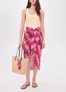 GUADALUPE DESIGN Luciana Palm Pareo Skirt