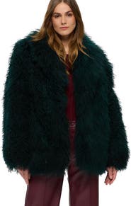 GORSKI Genuine Shearling Short Jacket