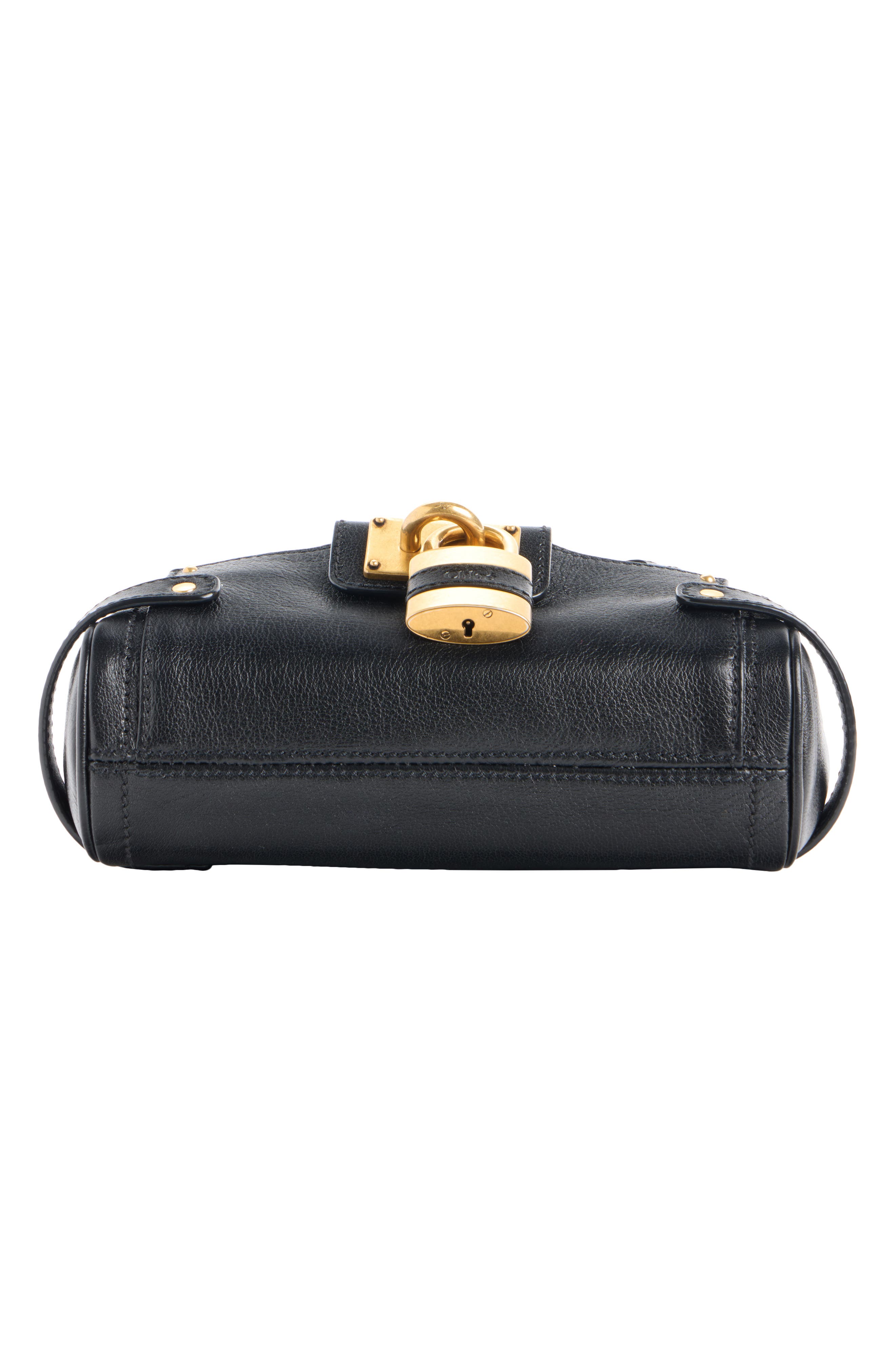 Paddington Leather Crossbody Bag, Alternate, color, BLACK