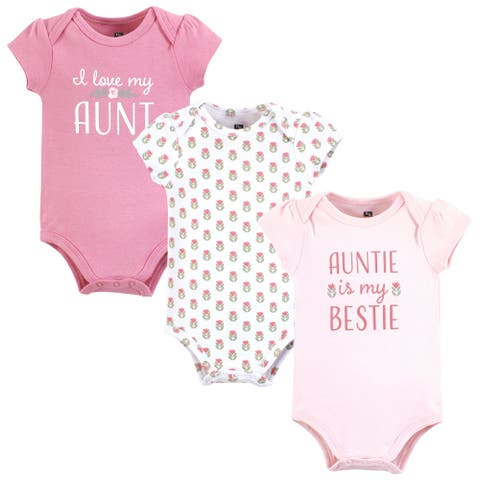 3Pk Cotton Bodysuits (Baby)