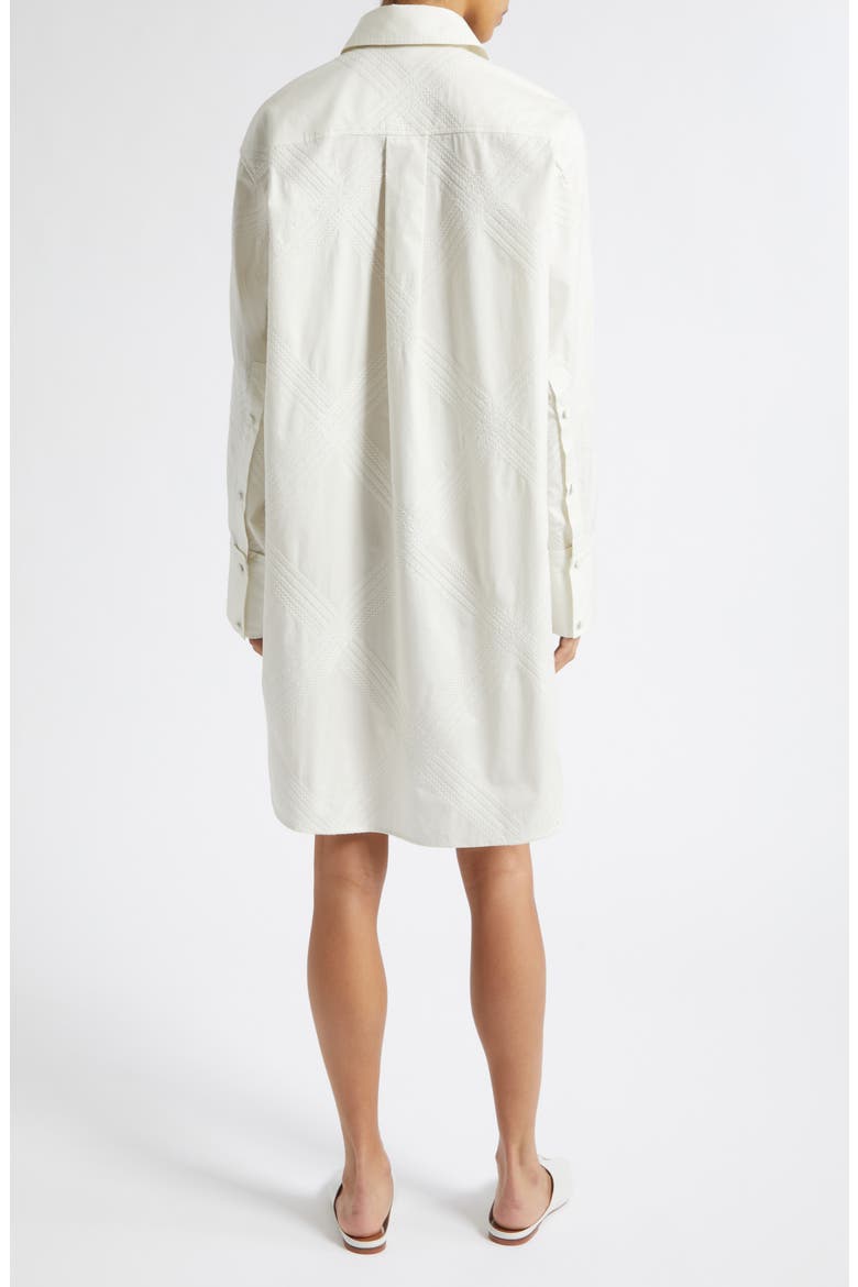 Piper Long Sleeve Shirtdress, Alternate, color, BONE/ BONE