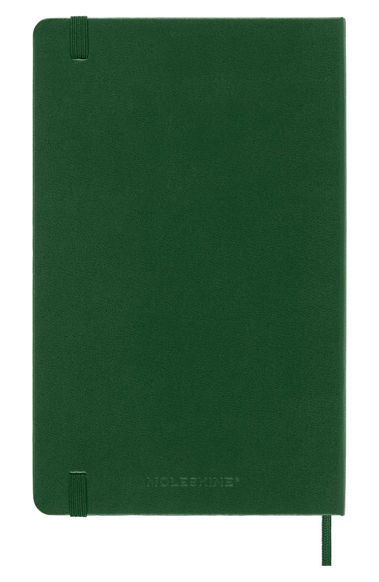 Moleskine Large Ruled Hardcover Notebook, Alternate, color, Myrtle Green