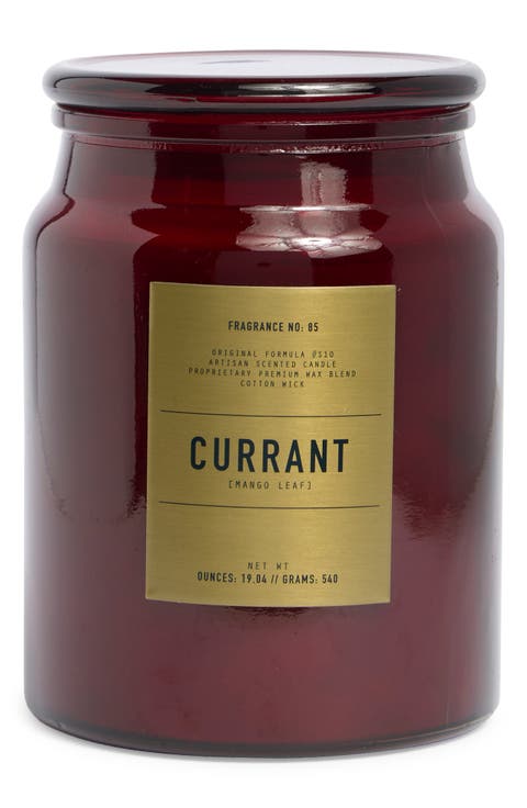 Artisan Scented Glass Jar Candle