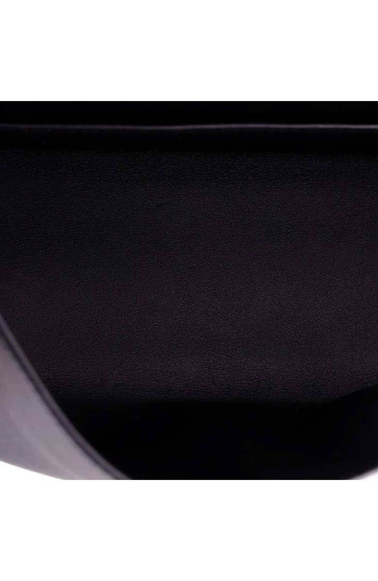 Pre-Owned Hermes Kelly Pochette Swift, Alternate, color, Noir