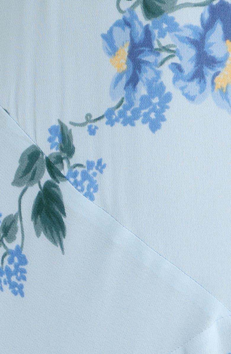 Reformation Briony Halter Midi Dress, Alternate, color, Fresh Air