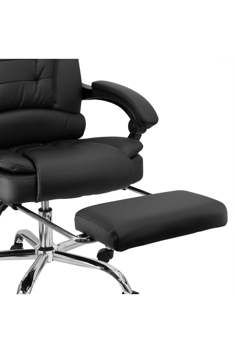 High Back Adjustable Office Chair, Alternate, color, Black