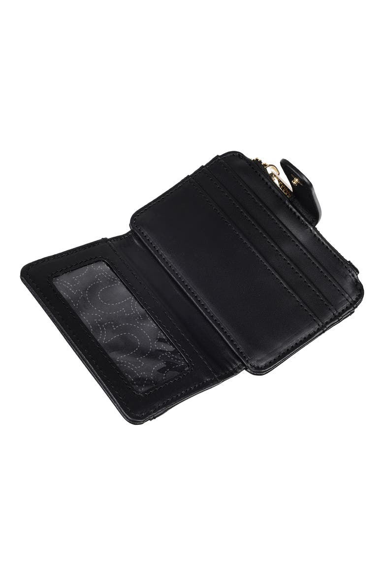 Logo Bifold Wallet, Alternate, color, BLACK