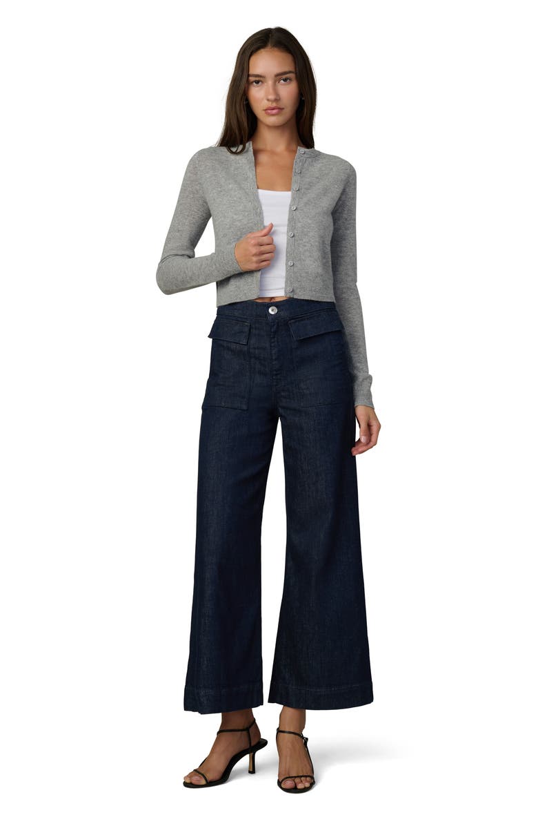 Joe's The Irina Patch Pocket Ankle Wide Leg Pants, Alternate, color, Rinse