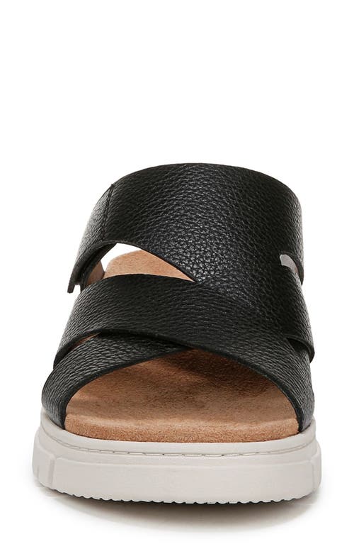 Vionic Uptown Sunset Slide Sandal In Black
