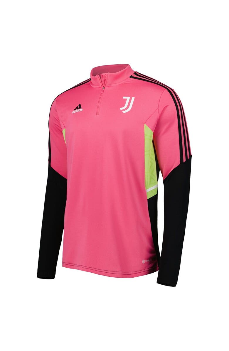 adidas Men's adidas Pink Juventus Training AEROREADY Quarter-Zip Top, Alternate, color, Pink