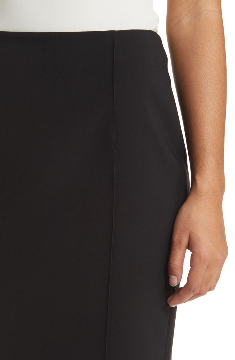 Anne Klein Pintuck Crepe Pencil Skirt, Alternate, color,