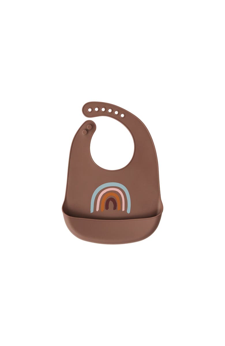 OYOY Bib Rainbow - Set of 2, Alternate, color, Brown
