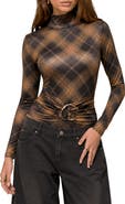 Love By Design Adair Plaid Bodysuit