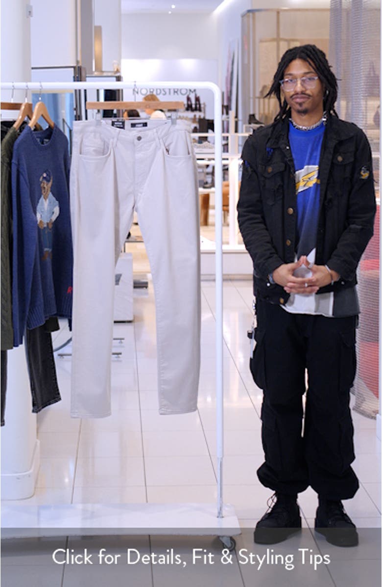 Marcus Slim Straight Pants, sales video thumbnail