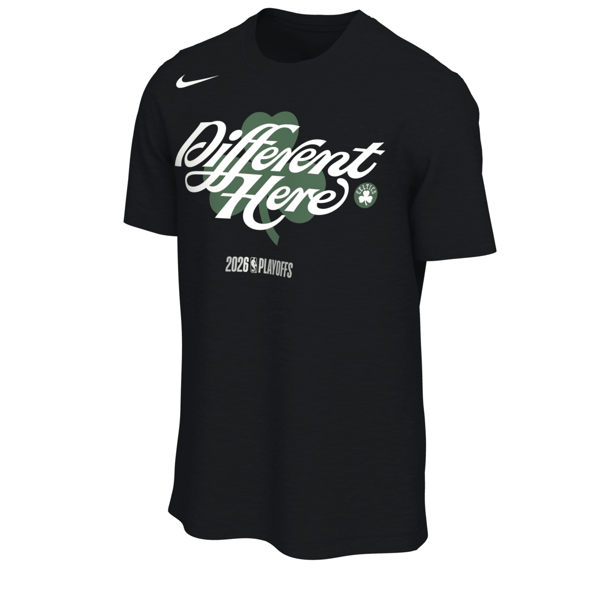Unisex Nike Black Boston Celtics 2026 NBA Playoffs Mantra T-Shirt - image 2