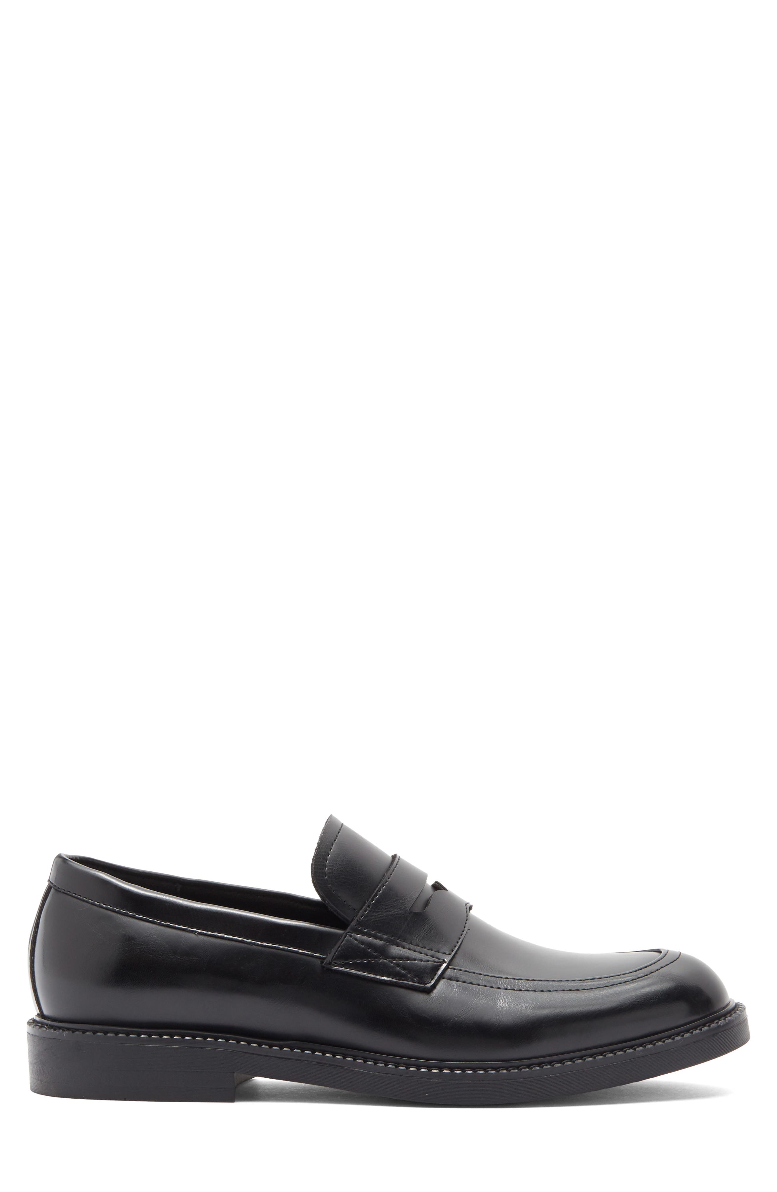 Kenneth Cole Anthony Penny Loafer, Alternate, color, Black