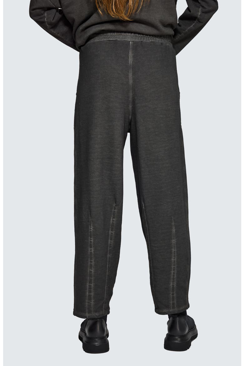 Tara Sculpted Tapered Pants, Alternate, color, Misty Black
