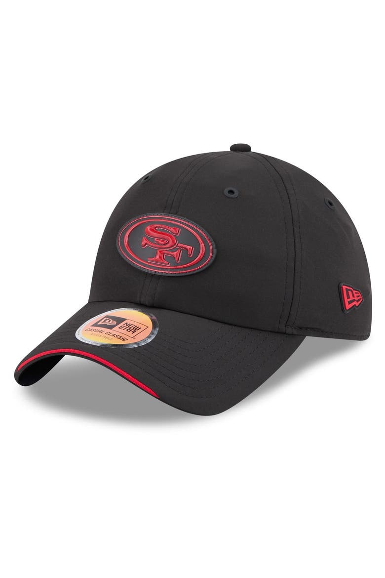 Men's New Era Black San Francisco 49ers 2026 Sideline Casual Classic Adjustable Hat, Main, color, Black