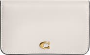 COACH Essential Slim Bifold Leather Card Case