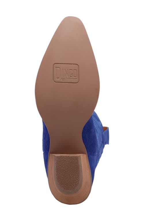 Dingo Movin On Western Boot In Blue