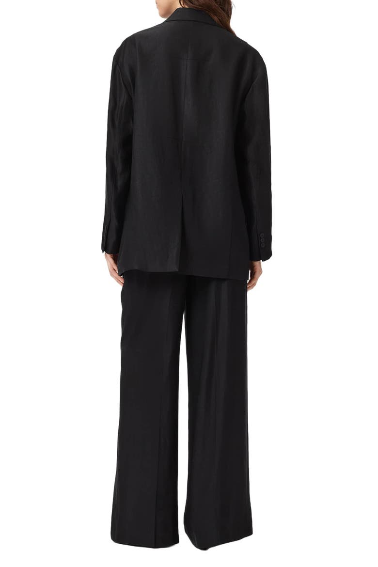 Charley Oversize Blazer, Alternate, color, BLACK