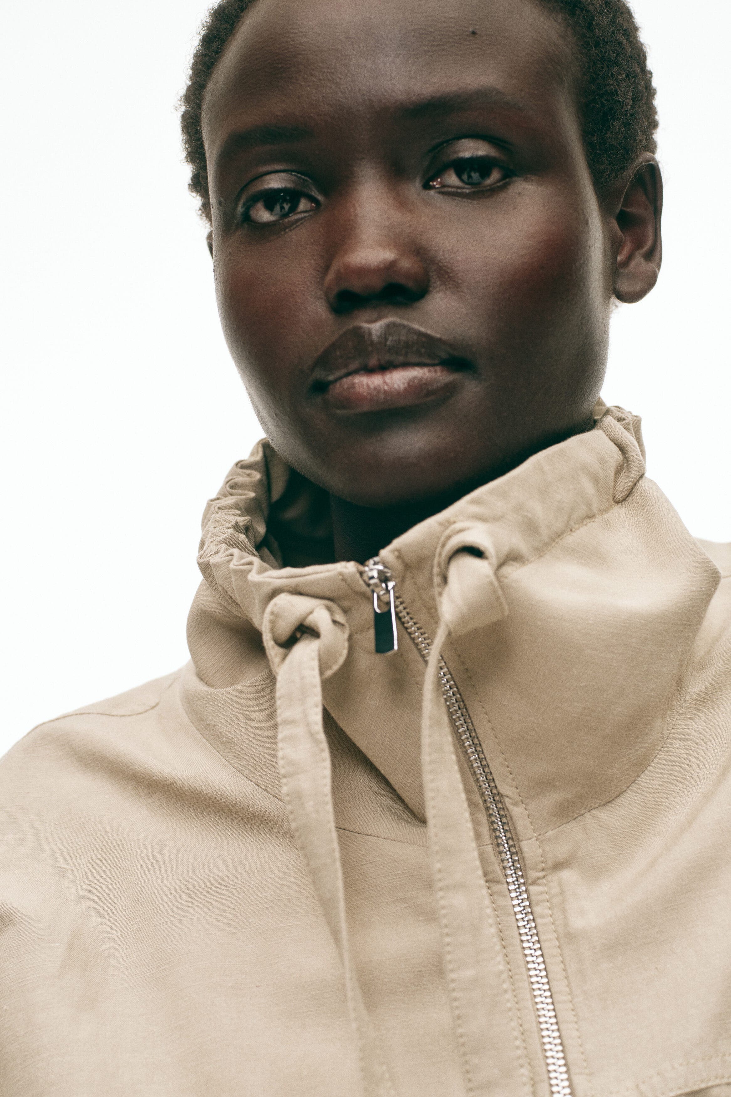 Linen-blend jacket - image 2