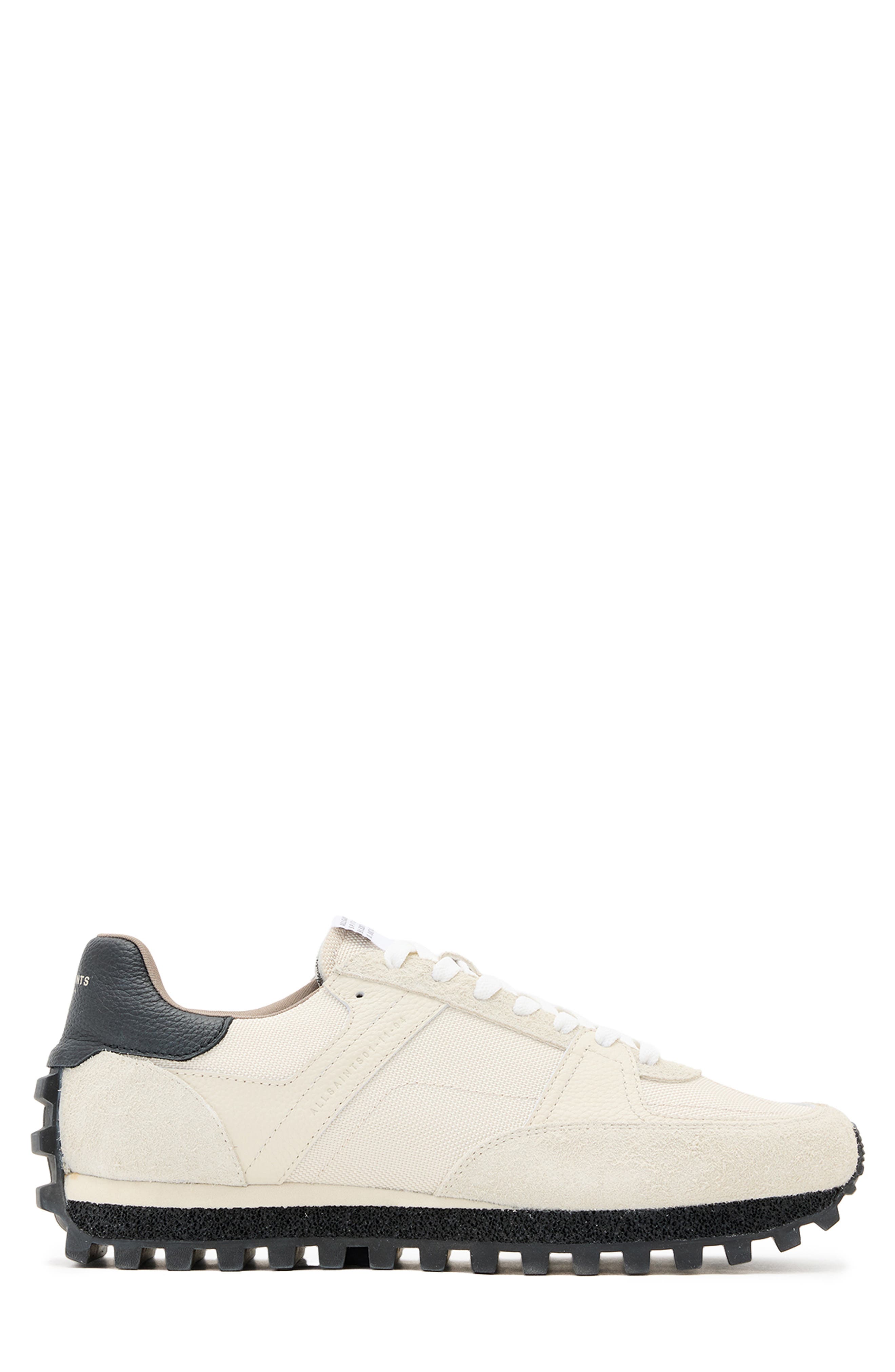 AllSaints Viggo Sneaker, Alternate, color, Chalk White/ Black