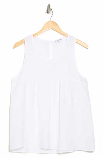 James Perse Gathered Babydoll Tank Top