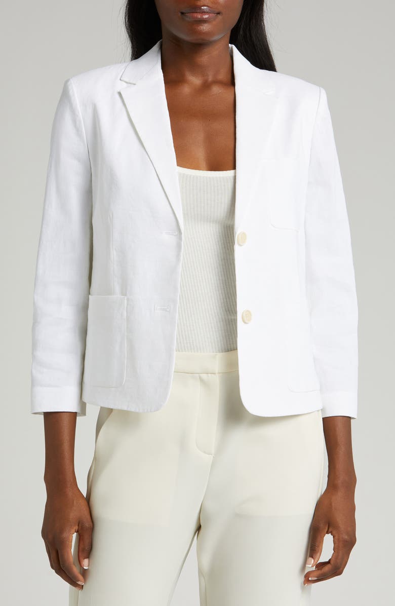 Theory Linen Blend Blazer, Main, color,