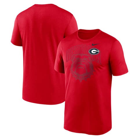 Men's Nike Red Georgia Bulldogs Campus Shadow Legend Performance T-Shirt