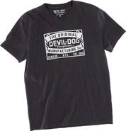 Devil-Dog Dungarees Patch Graphic T-Shirt