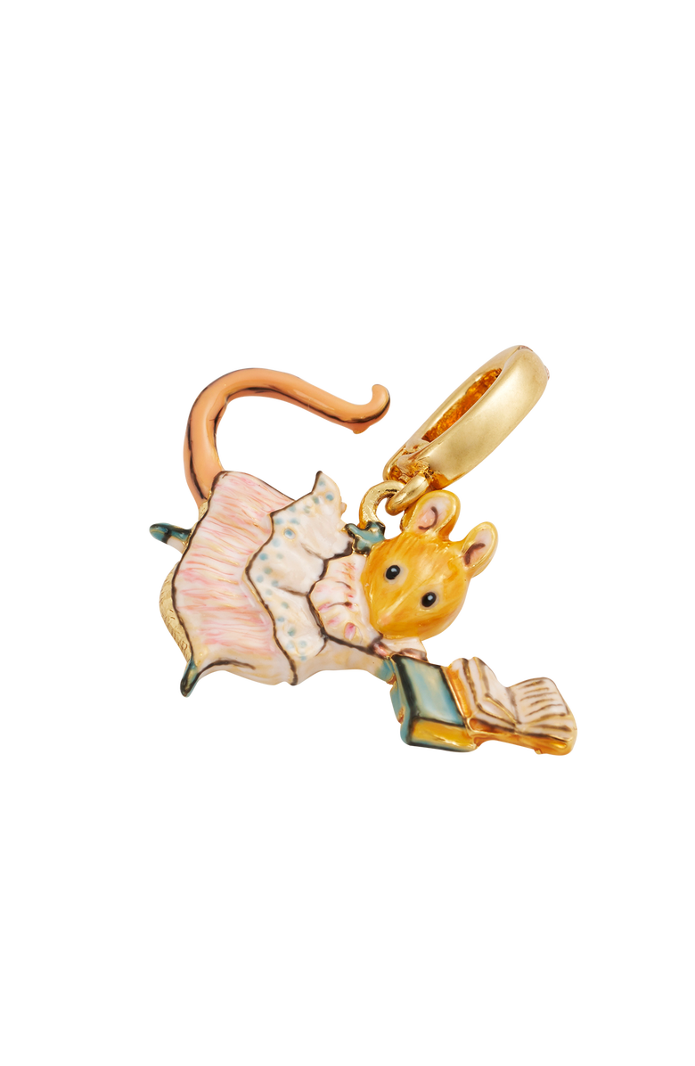 Fable England x Peter Rabbit Appley Dapply Book Charm, Alternate, color, Gold