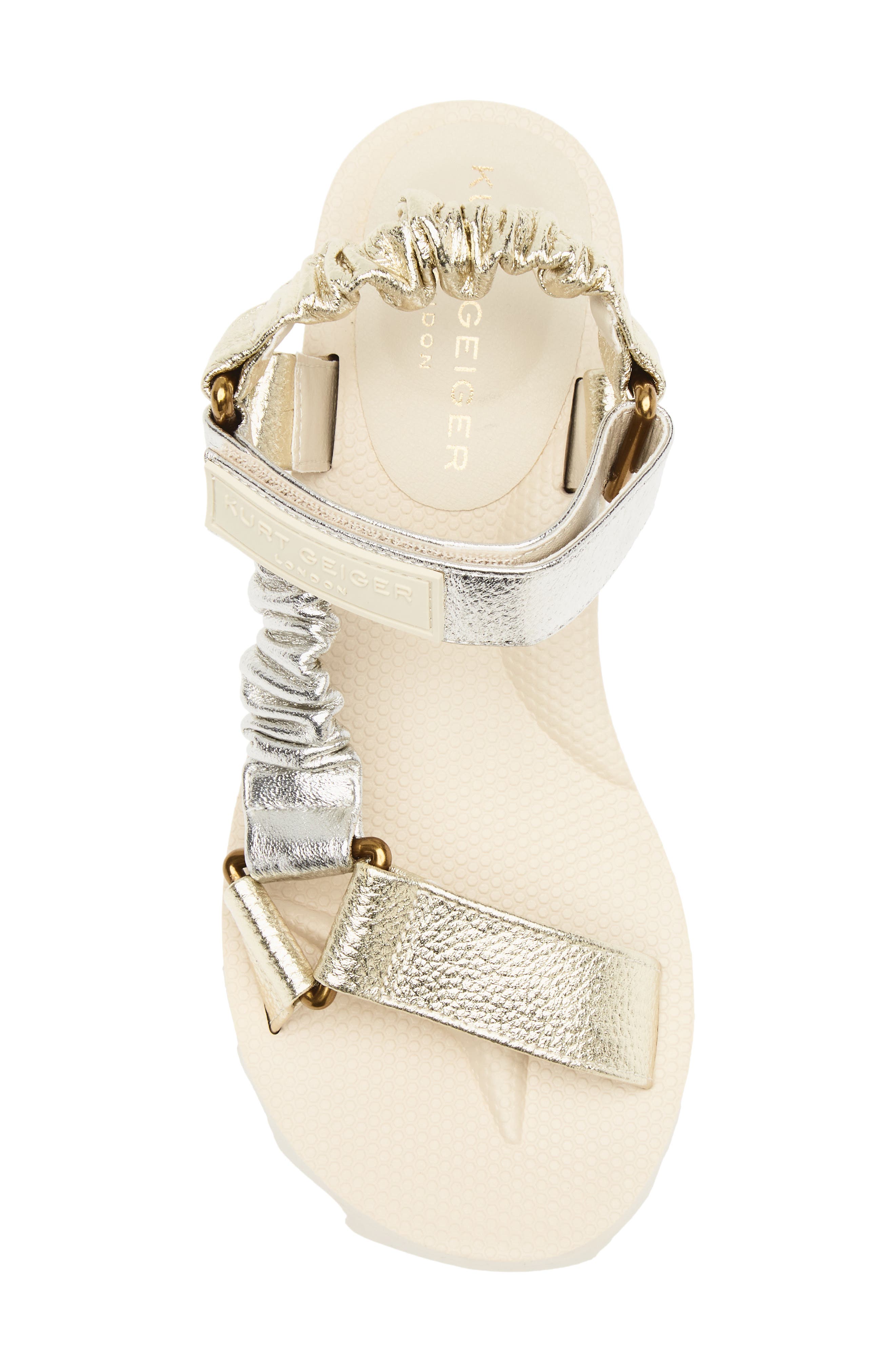 Kurt Geiger London Orion Sandal, Alternate, color, Metal Comb