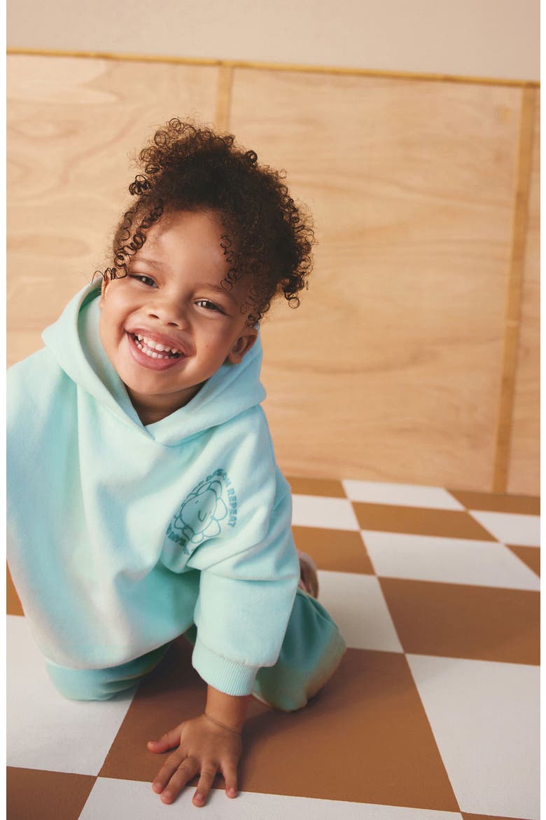 Kids' Hoodie & Sweatpants Set, Alternate, color, BLUE