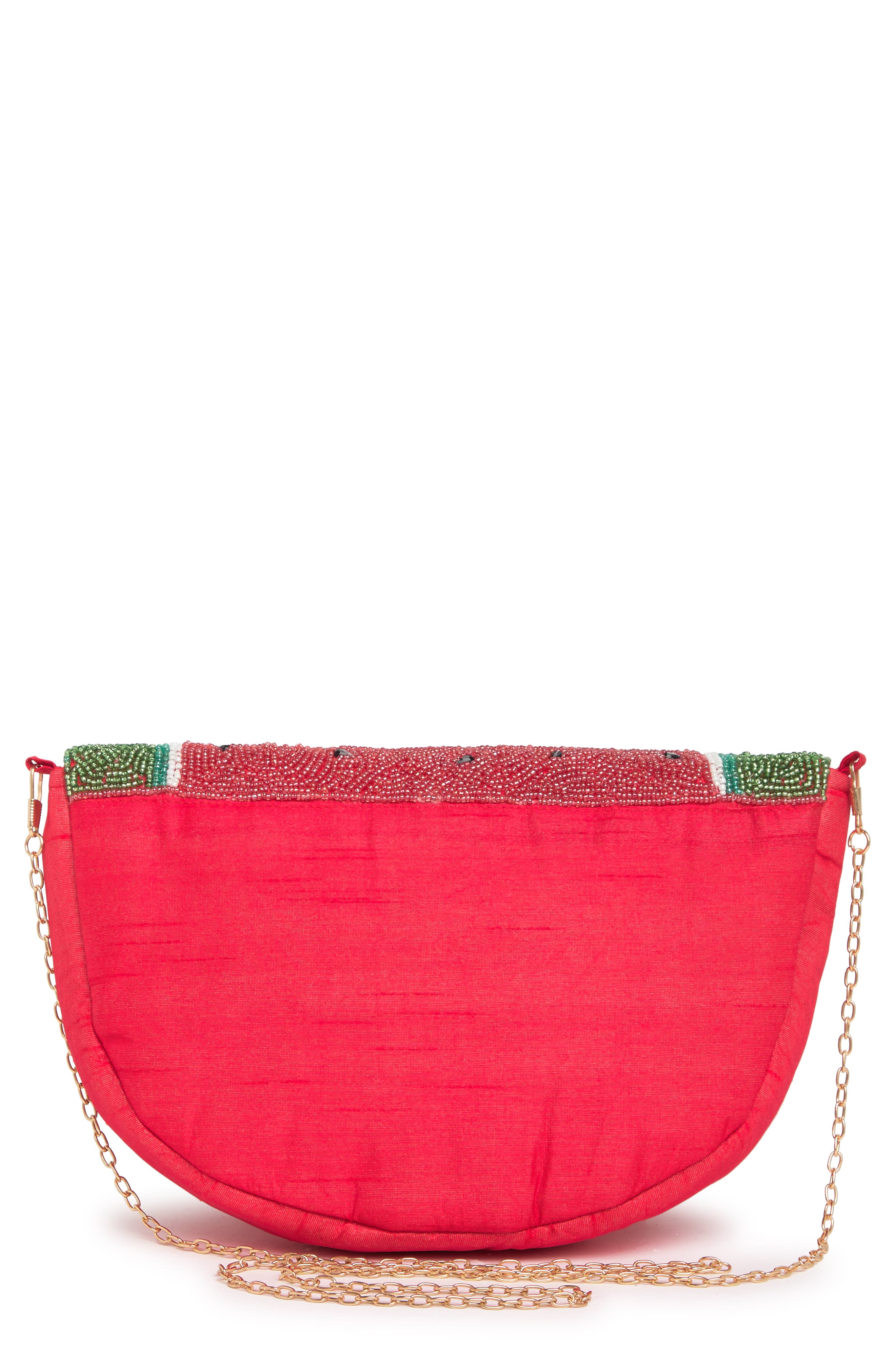 Lulu Watermelon Slice Beaded Crossbody Clutch (Women) | Nordstromrack